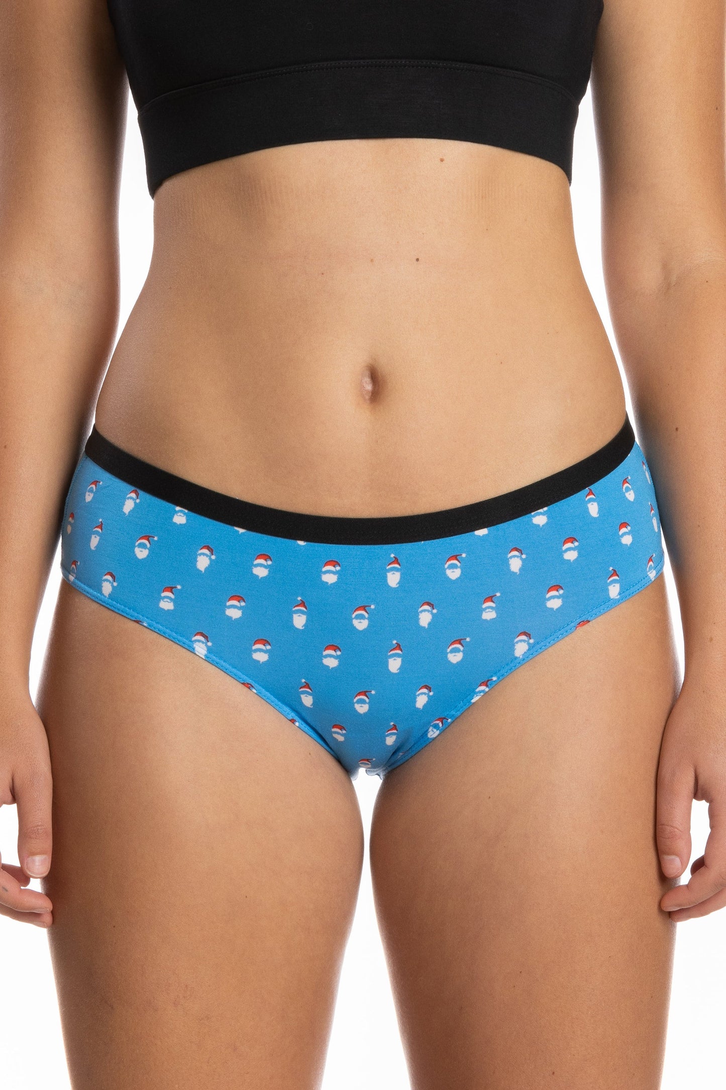 The 50 Shades of Santa | Santa Faces Cheeky Underwear by Shinesty