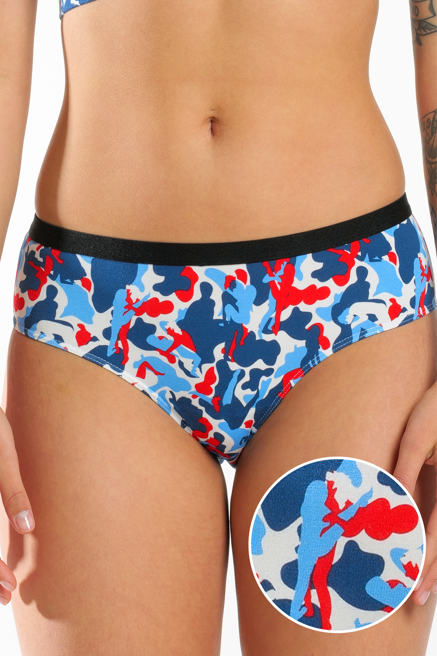The Grand Finale | USA Camouflage Cheeky Underwear by Shinesty