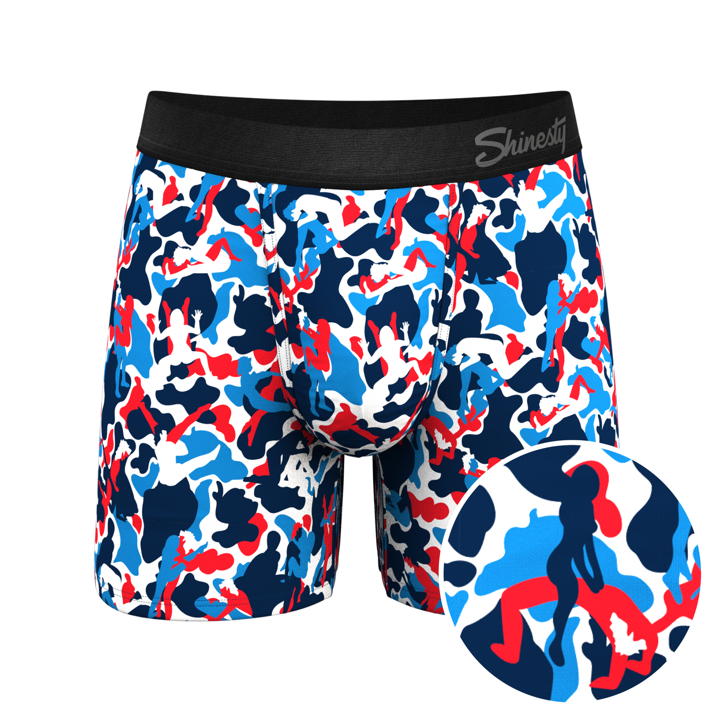 The Grand Finale | USA Camouflage Ball Hammock® Pouch Underwear by Shinesty
