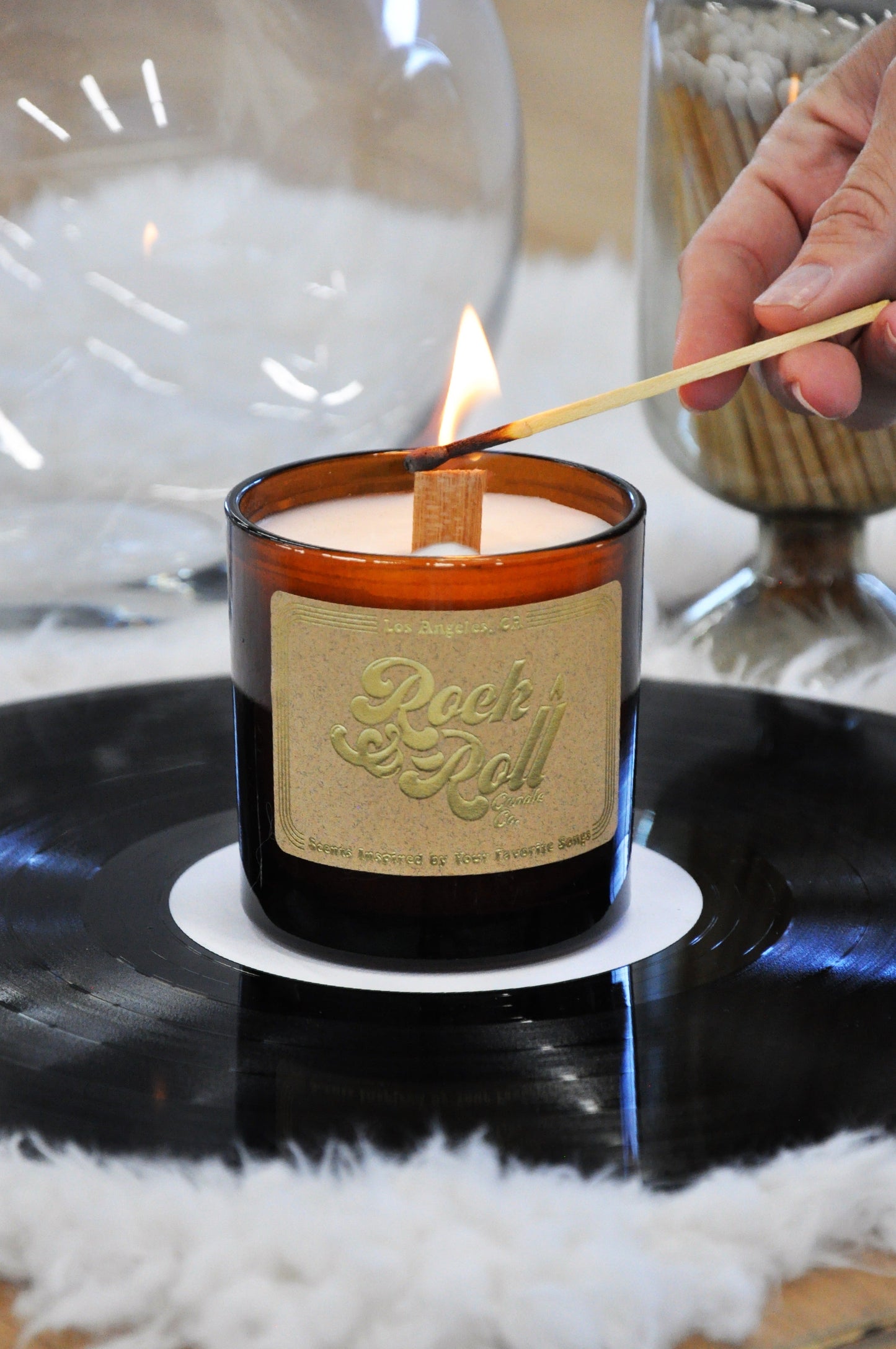 Hotel California by Rock & Roll Candle Co.