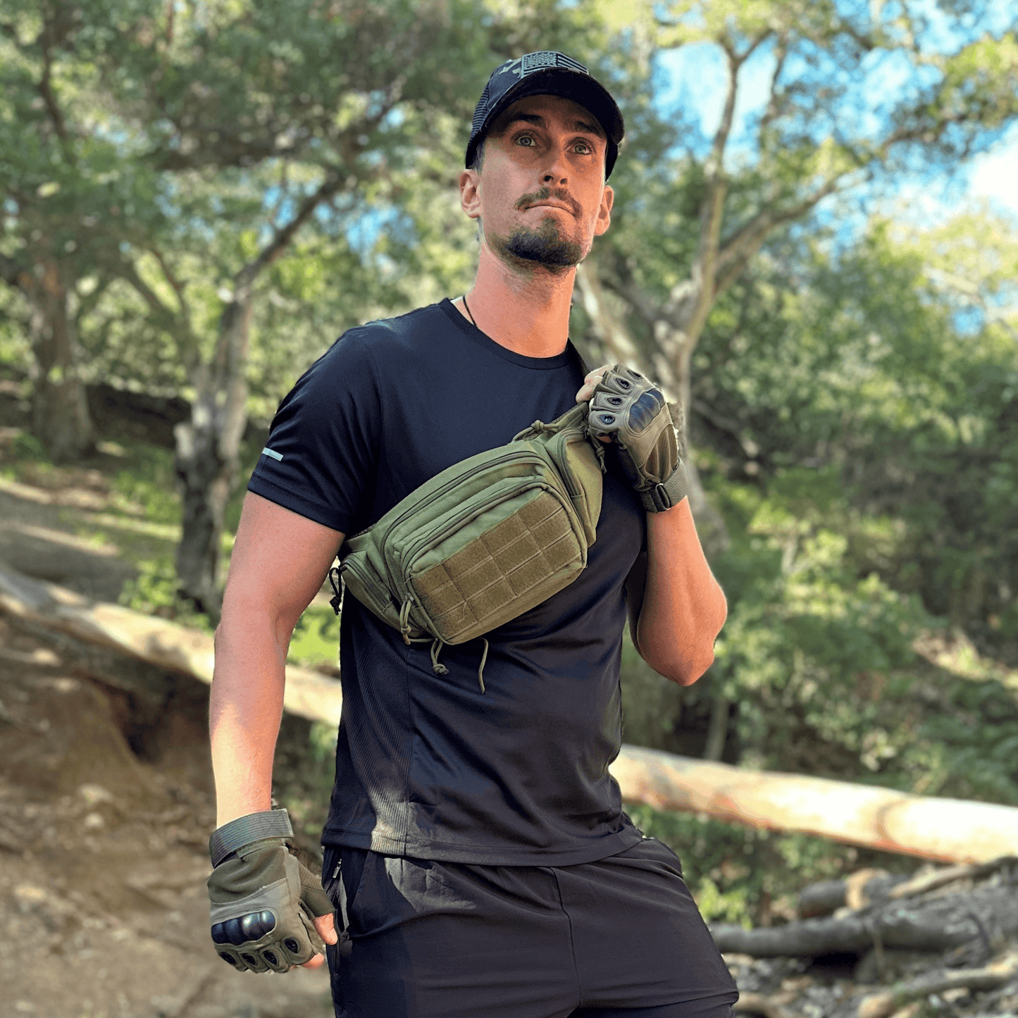 Tactical Waist Bag & MOLLE EDC Pouch For Outdoor Activities by Jupiter Gear