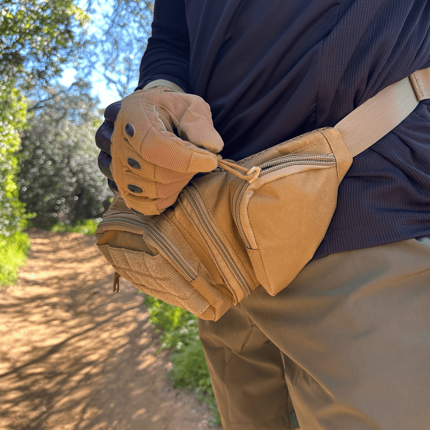 Tactical Waist Bag & MOLLE EDC Pouch For Outdoor Activities by Jupiter Gear