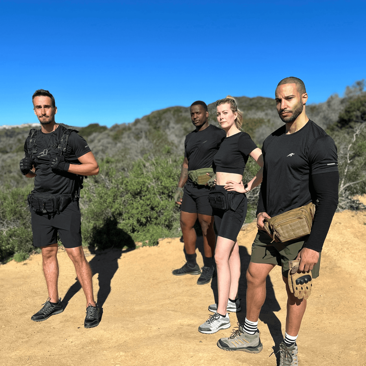 Tactical Waist Bag & MOLLE EDC Pouch For Outdoor Activities by Jupiter Gear