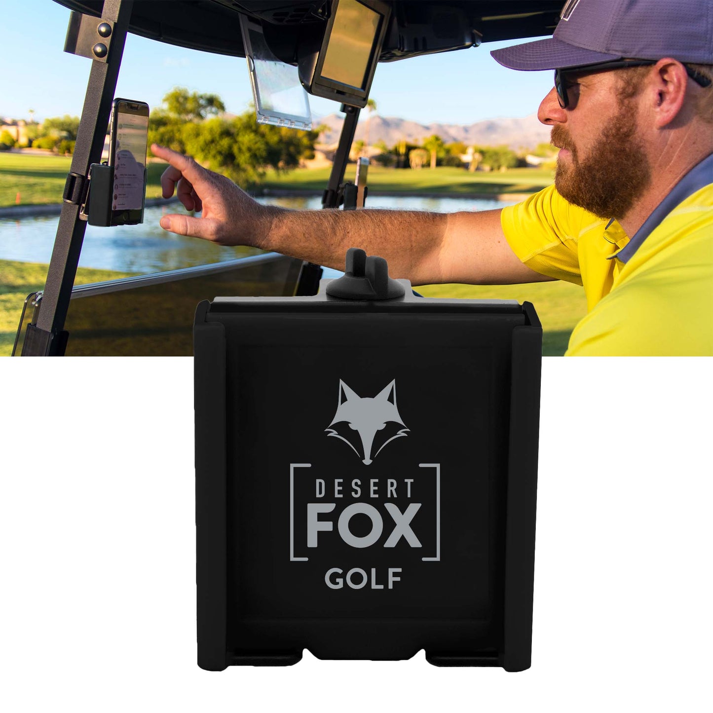 Phone Caddy by Desert Fox Golf