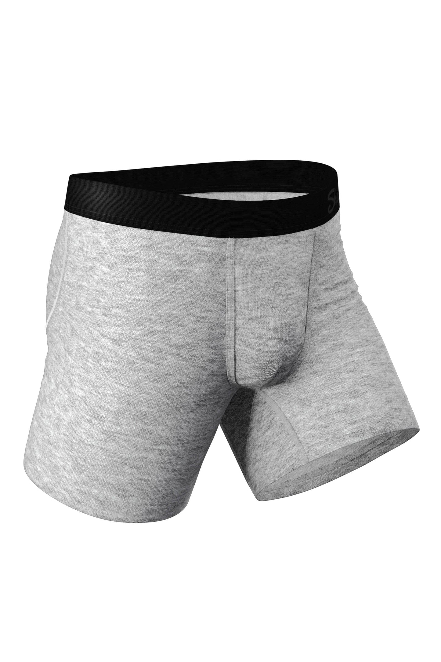 The Intramural Champ | Heathered Grey Ball Hammock® Pouch Underwear by Shinesty