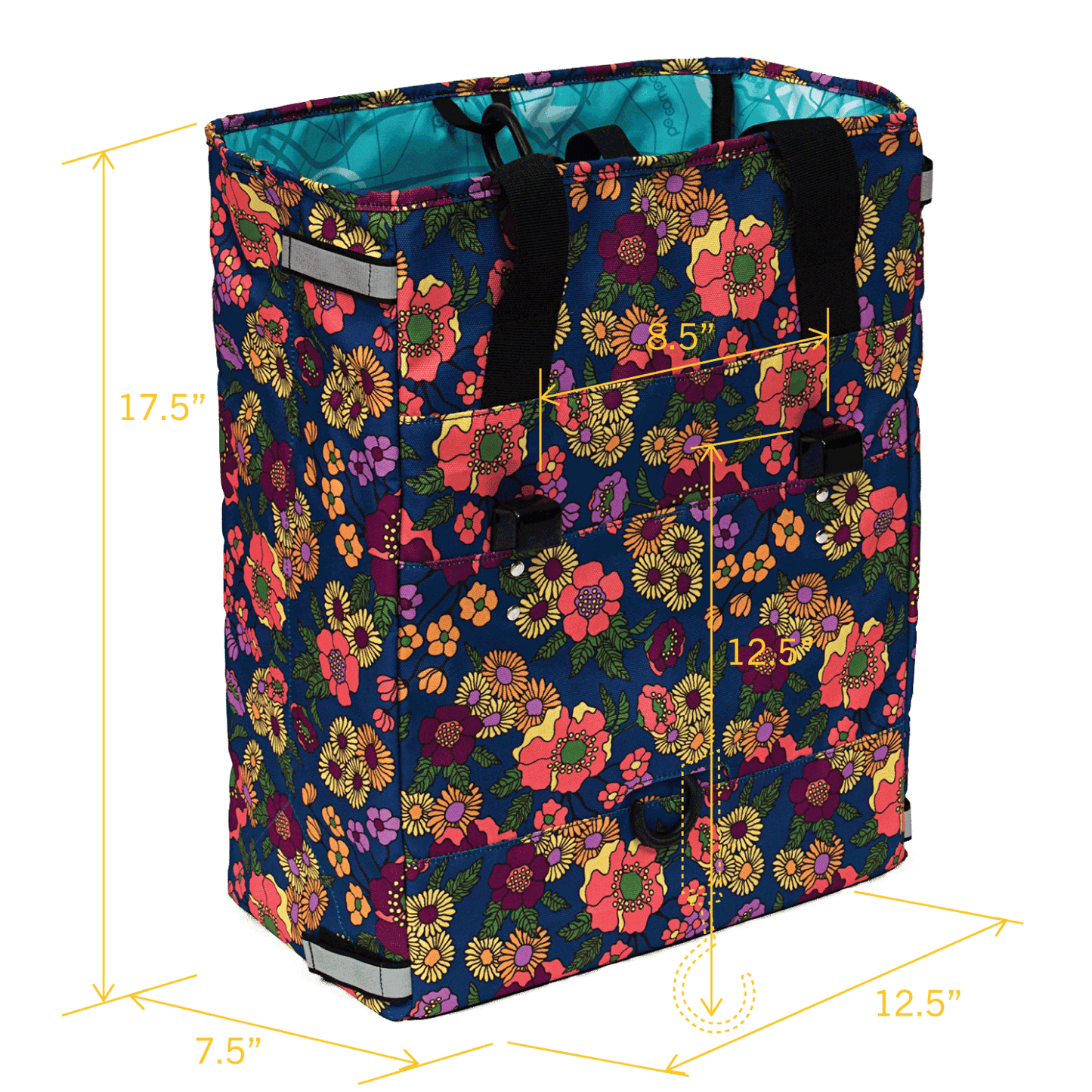 Orchard Grocery Pannier by Po Campo
