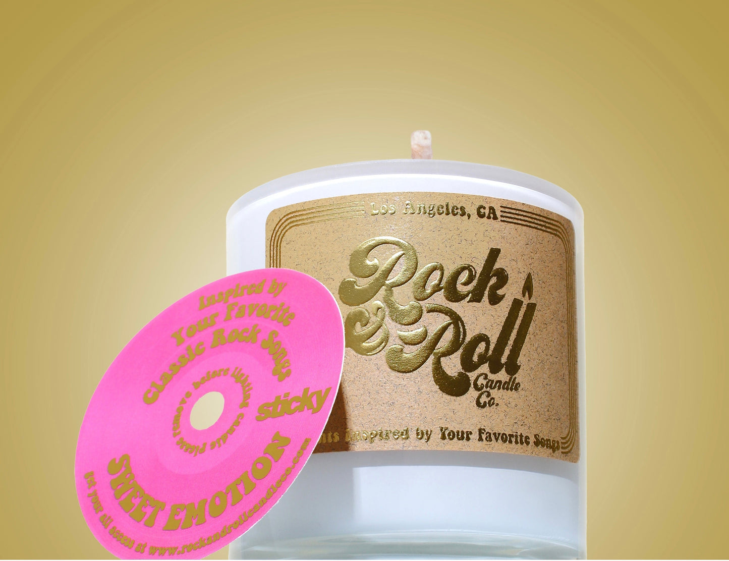 R&RCCo x Sticky: Sweet Emotion by Rock & Roll Candle Co.