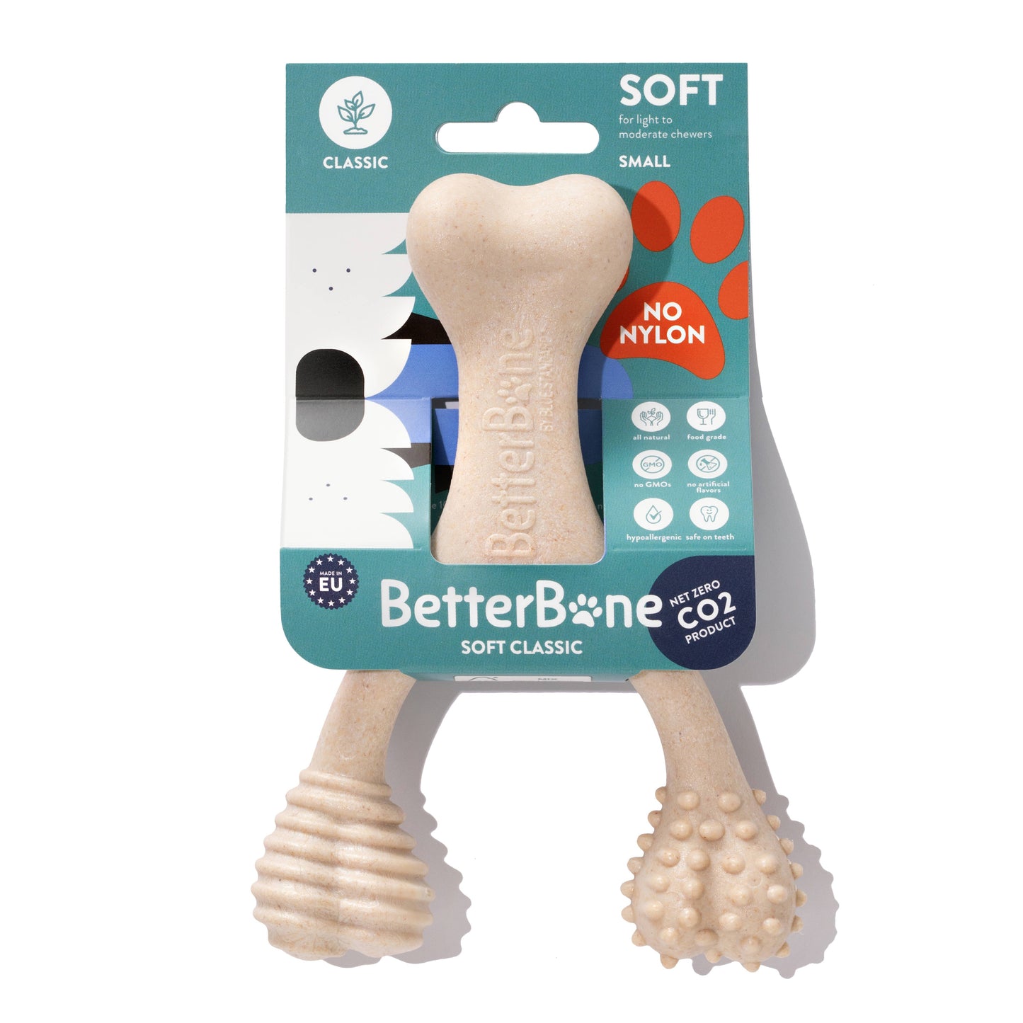 BetterBone SOFT Density-All-Natural, Perfect for teething Puppies, Older dogs, LIGHT chewers by BetterBone All Natural Eco-Friendly Dog Chews & Bones