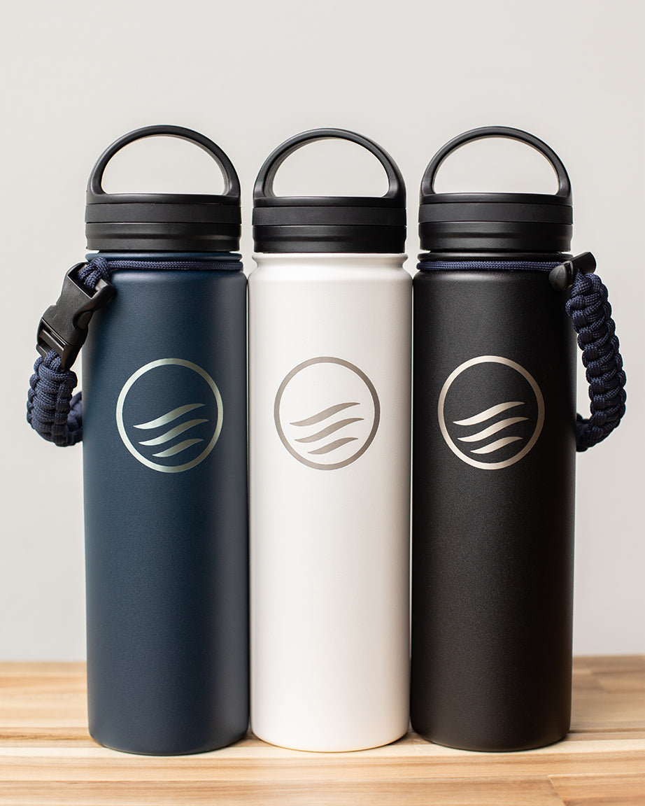 Signature 22 oz. Insulated Steel Water Bottle by United By Blue