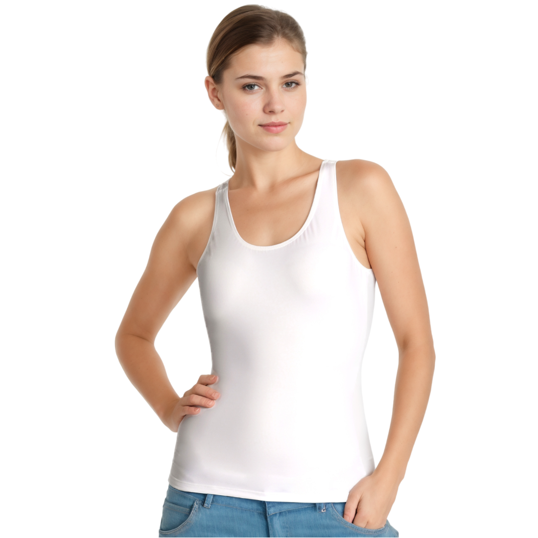 InstantFigure Compression Scoop Tank Top Shapewear WT40021 by InstantFigure - InstaSlim - InstantRecoveryMD