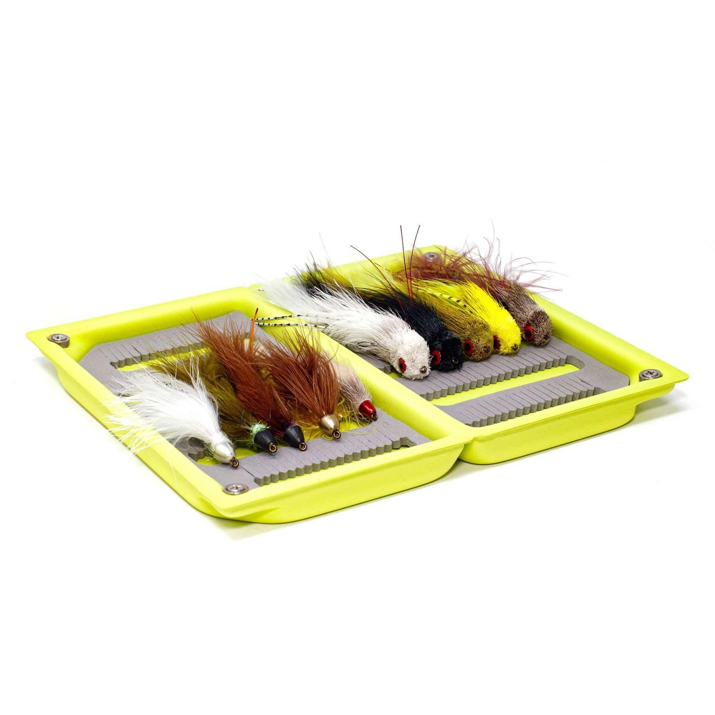 JHFLYCO Loaded Foam Fly Box - Assorted Large Streamer by Jackson Hole Fly Company