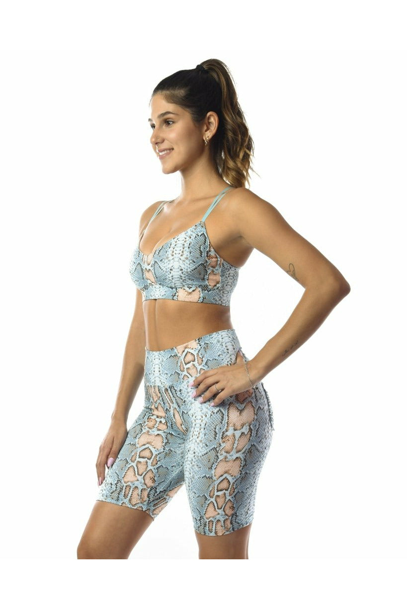 *Once Bitten* (Active "V" Sport Bra) by Guilty Love Club