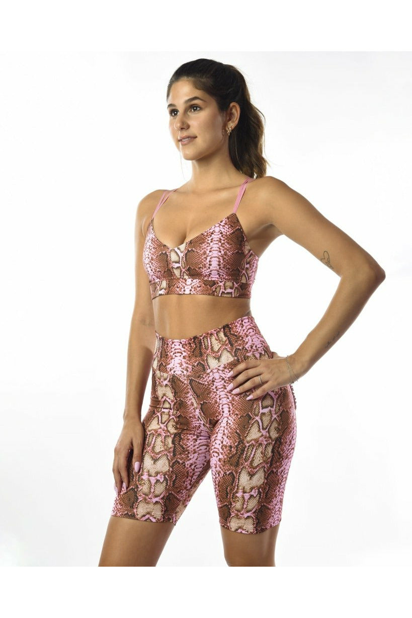 *Once Bitten* (Active "V" Sport Bra) by Guilty Love Club