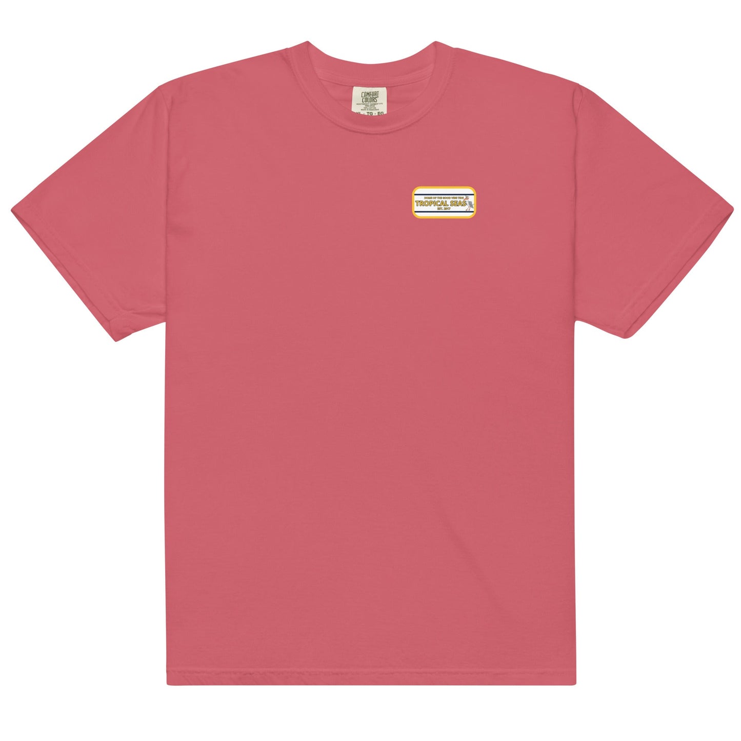 Men’s High Flying Sailor Heavyweight T-Shirt by Tropical Seas Clothing