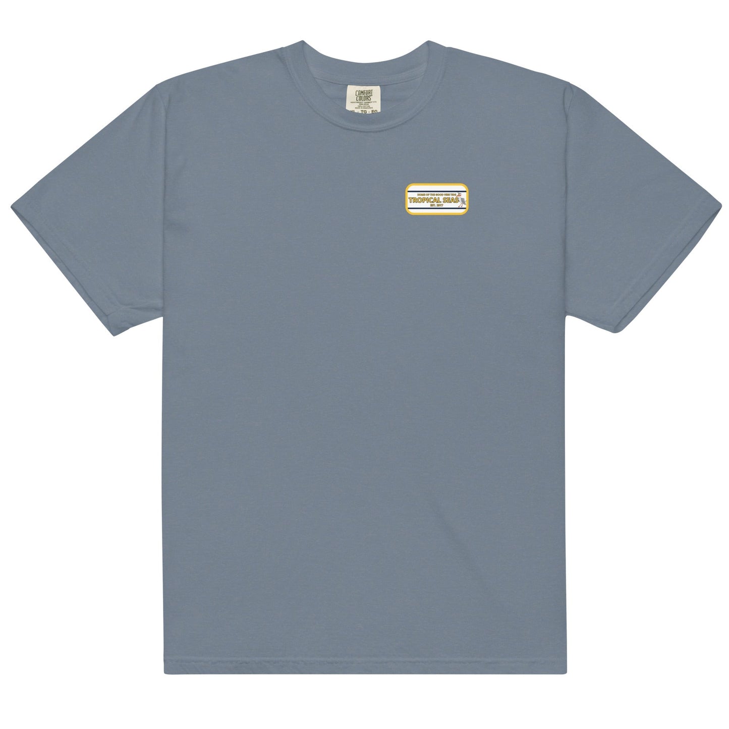 Men’s High Flying Sailor Heavyweight T-Shirt by Tropical Seas Clothing