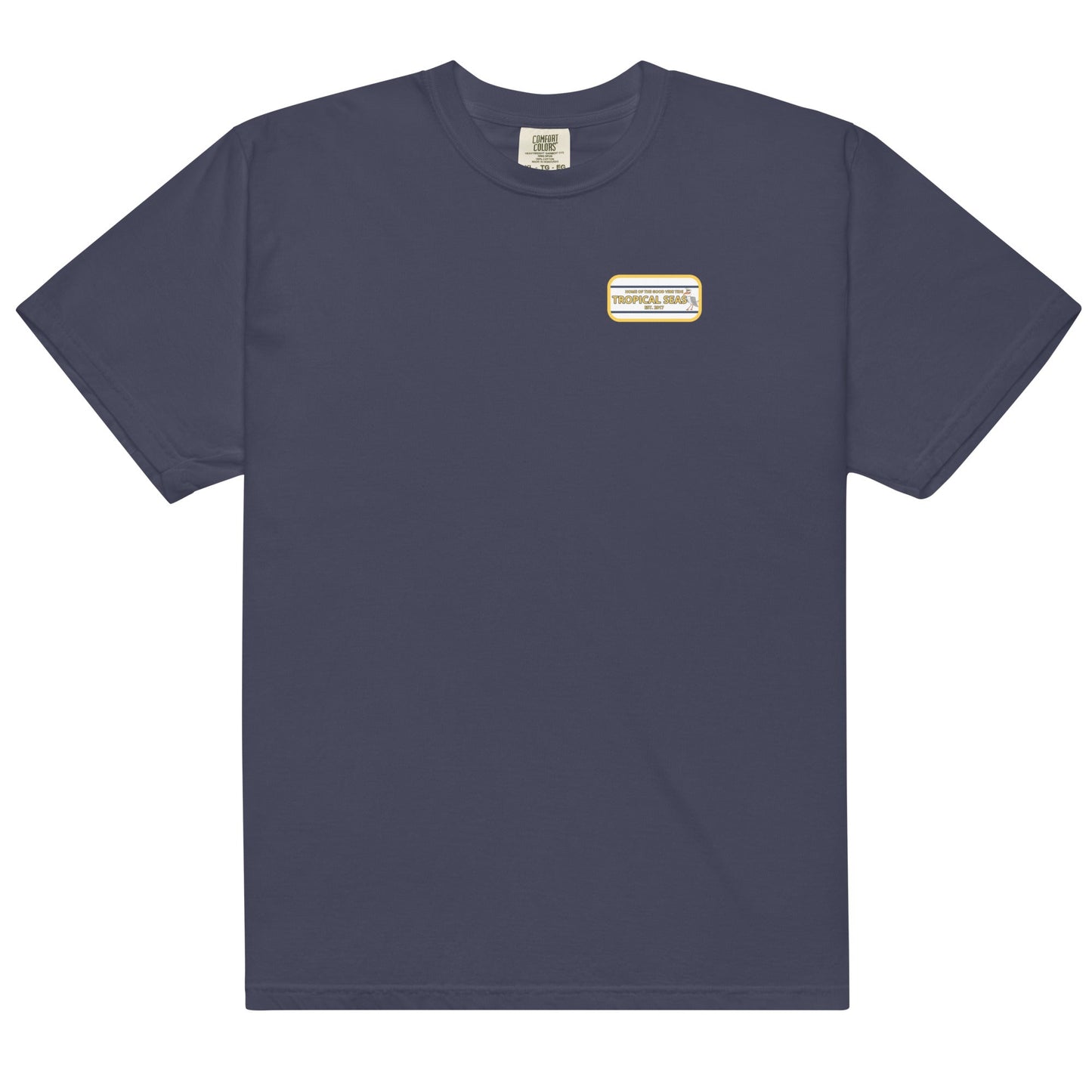 Men’s High Flying Sailor Heavyweight T-Shirt by Tropical Seas Clothing