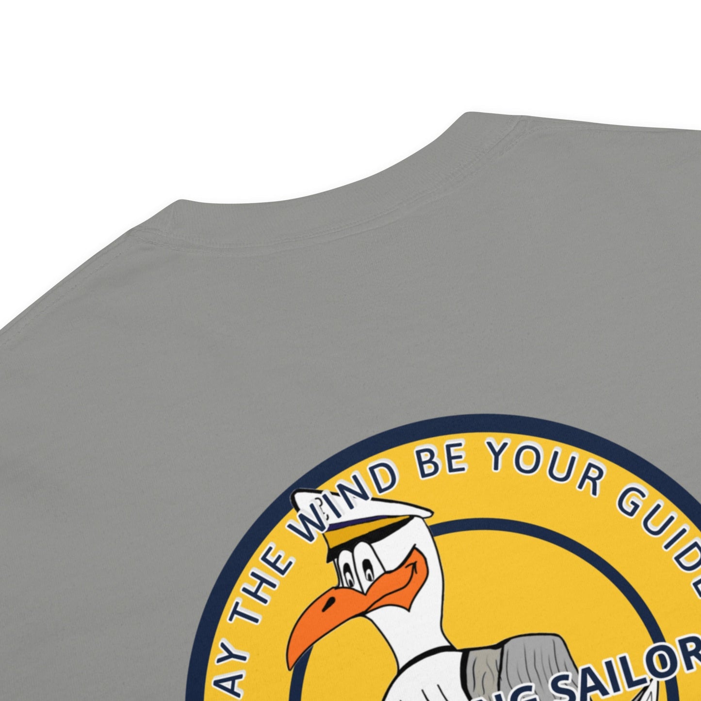 Men’s High Flying Sailor Heavyweight T-Shirt by Tropical Seas Clothing