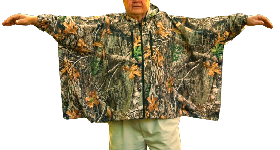 Brella 1210 Realtree Edge Waterproof Fleece Poncho by The Brella Nation