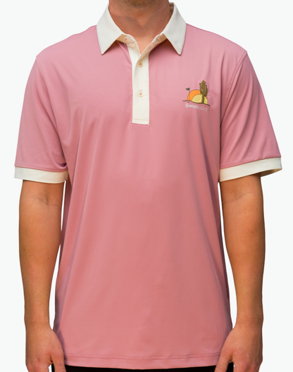 Golf Saguaro Men's Polo by SwingJuice LLC