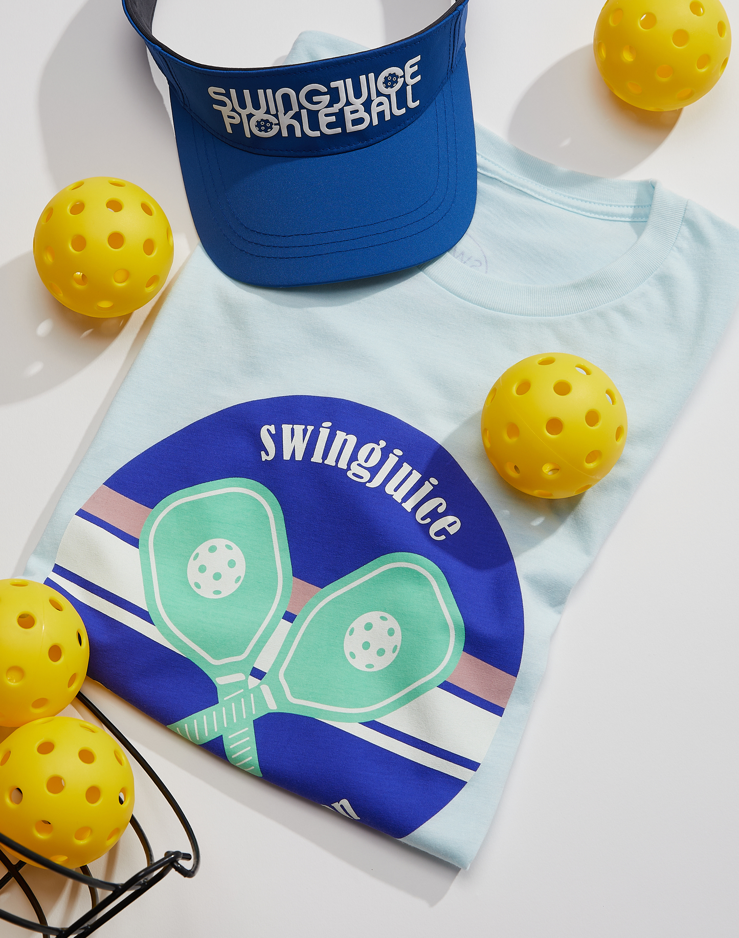 Pickleball Get Your Paddle On Unisex T-Shirt by SwingJuice LLC