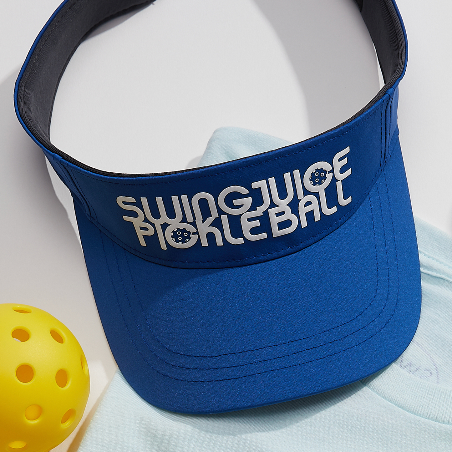 Pickleball SJPB Visor Blue O/S by SwingJuice LLC