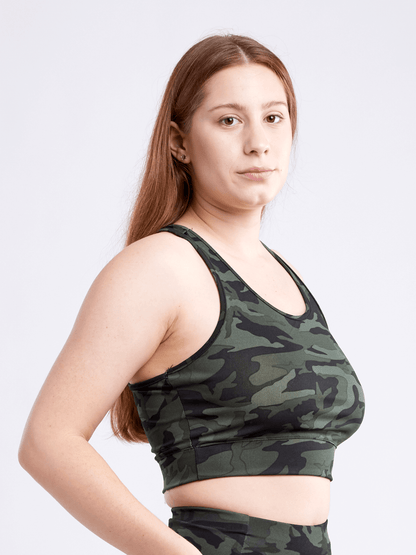 Racerback Lightweight Training Crop Tank Top by Jupiter Gear