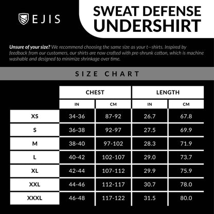 V-Neck Cotton Sweat Proof Undershirt For Men by Ejis