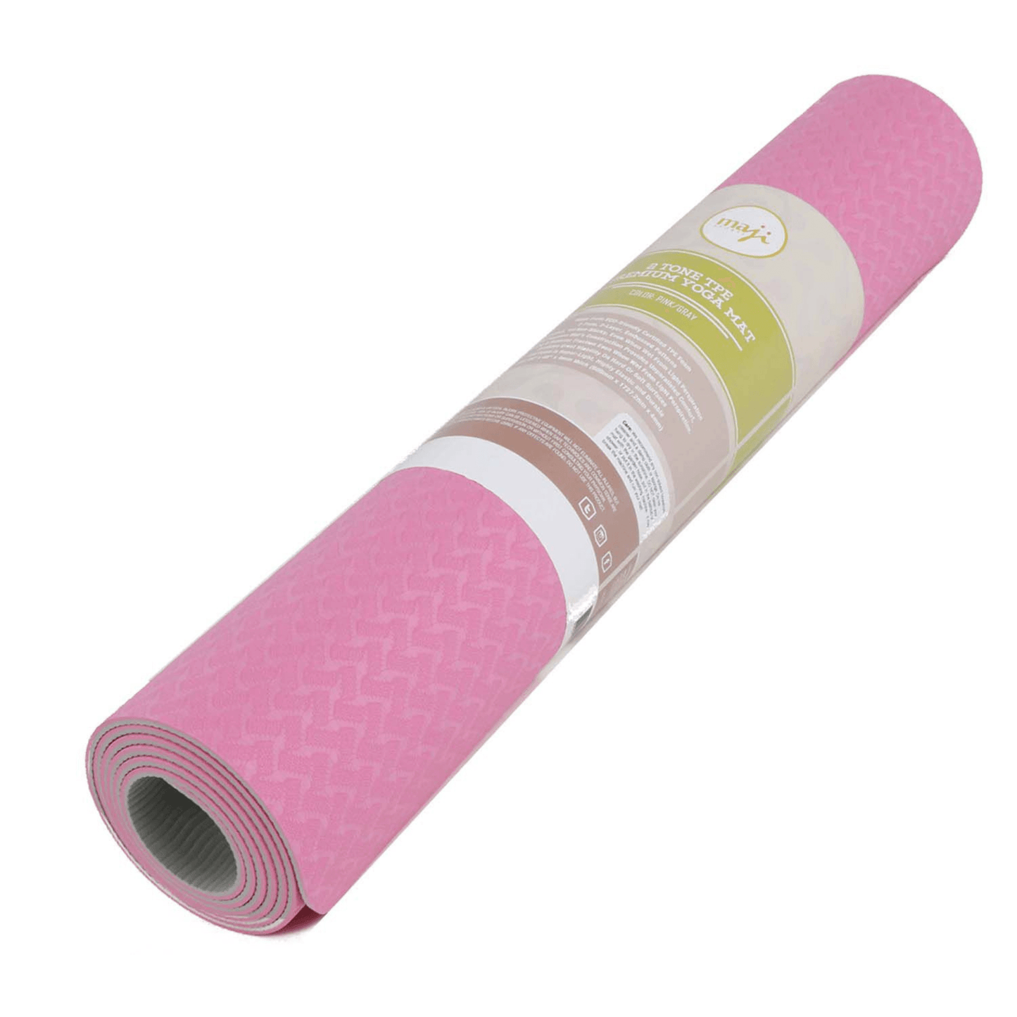 2-Tone TPE Premium Yoga Mat by Jupiter Gear