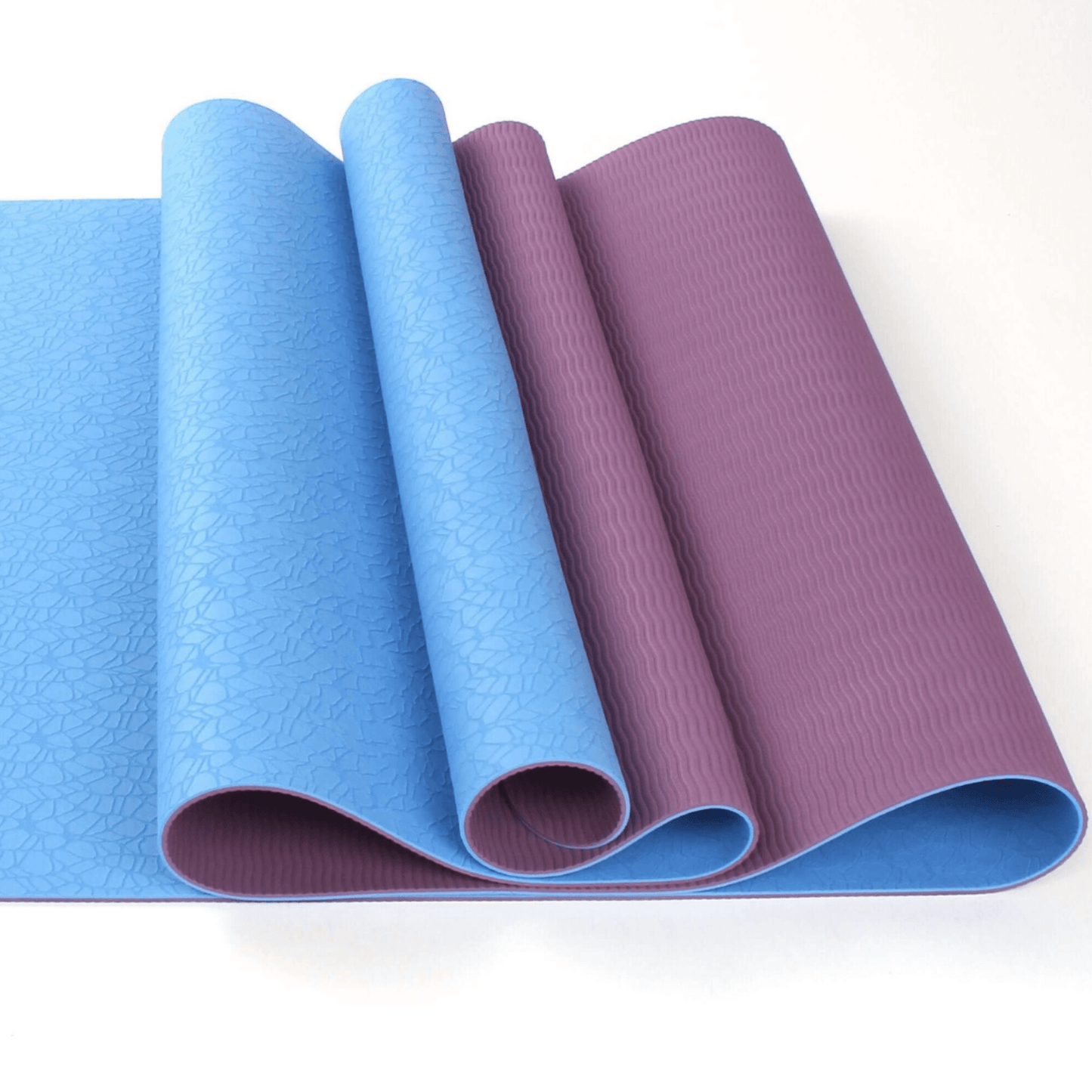 2-Tone TPE Premium Yoga Mat by Jupiter Gear