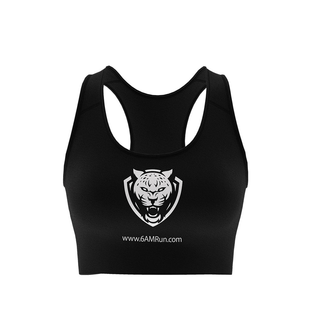 6AM Run Gear Womens Performance Sports Bra by 6AM RUN