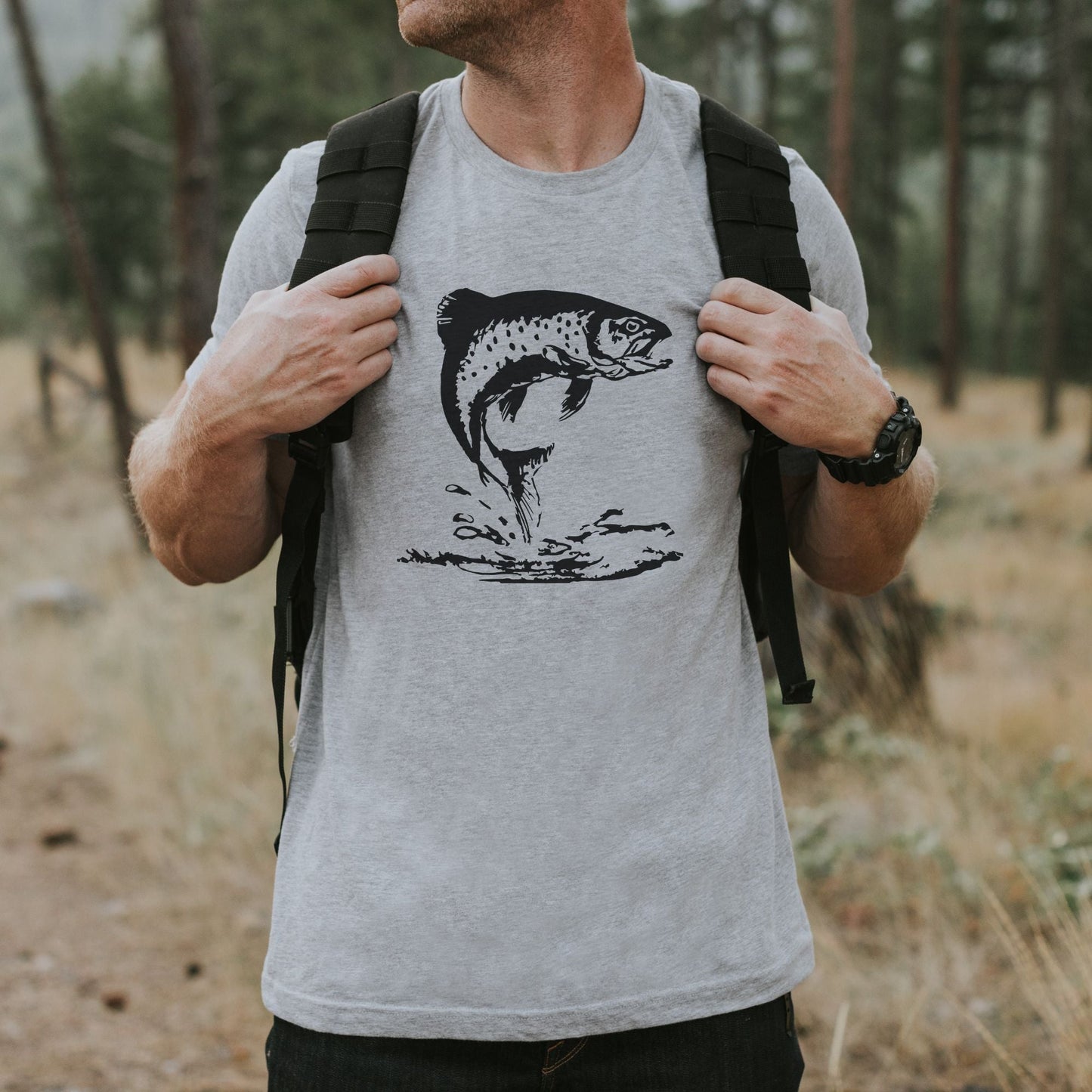 Flyfishing Shirt for Men *UNISEX FIT* by 208 Tees