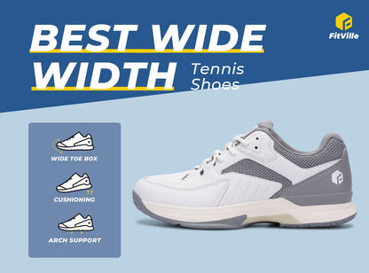 FitVille Men's Court Tennis Amadeus V1 by FitVille