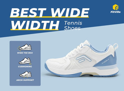 FitVille Women's Court Tennis Amadeus V6 by FitVille