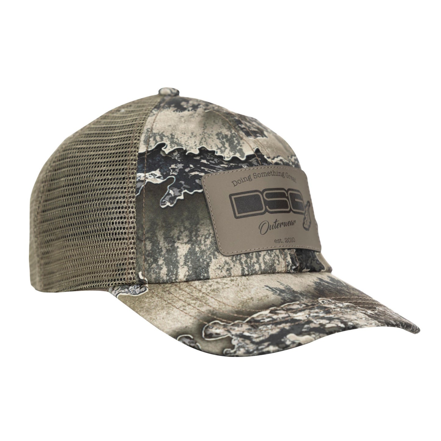 Camo Trucker Cap by DSG OUTERWEAR