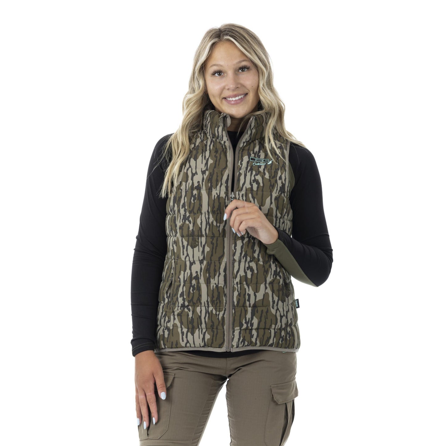 Reversible Puffer Vest by DSG OUTERWEAR