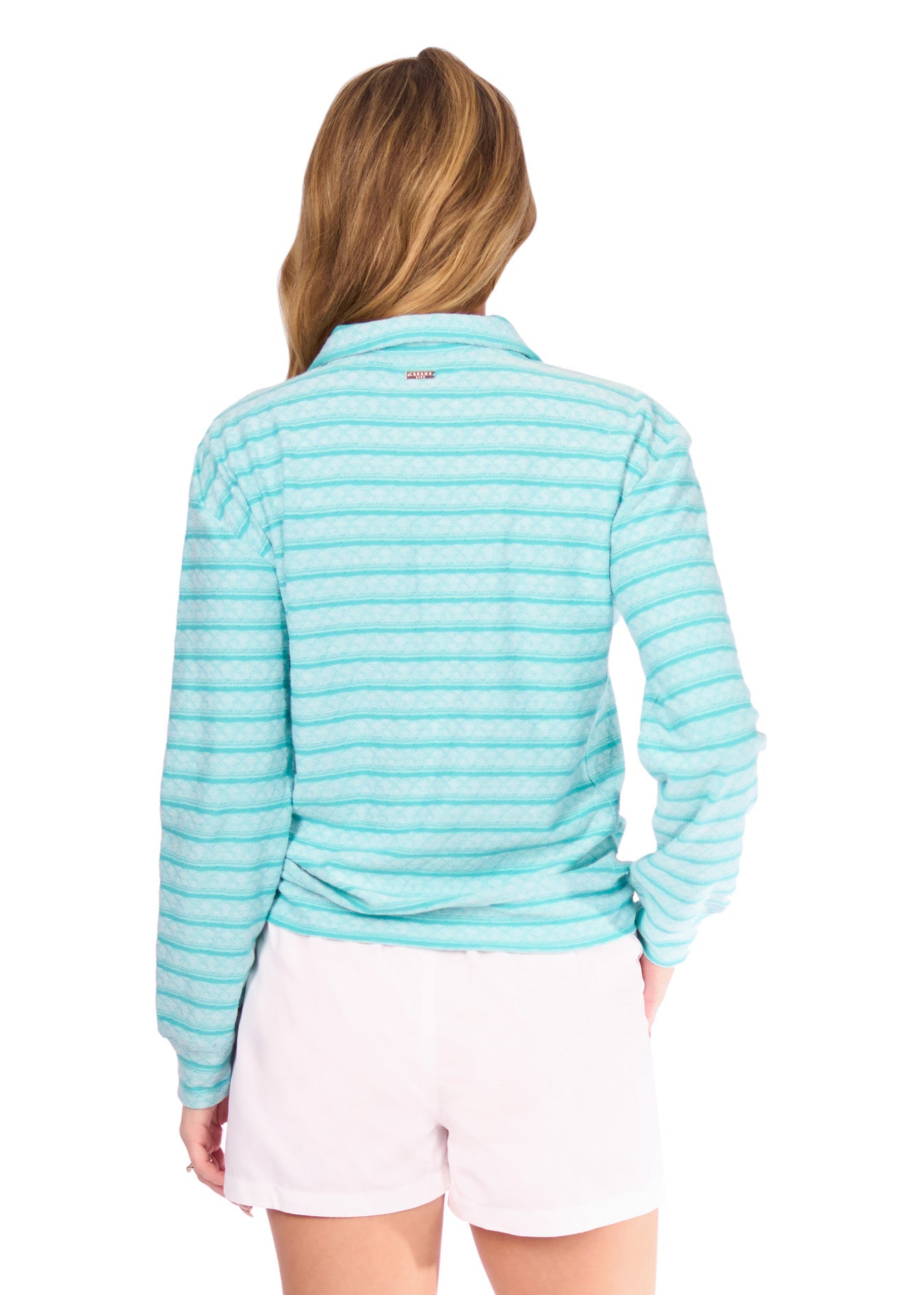 Aqua Half Zip Pullover by Cabana Life