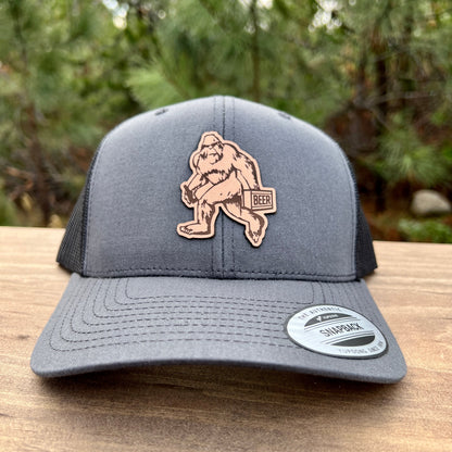 Bigfoot Loves Beer Hat by 208 Tees