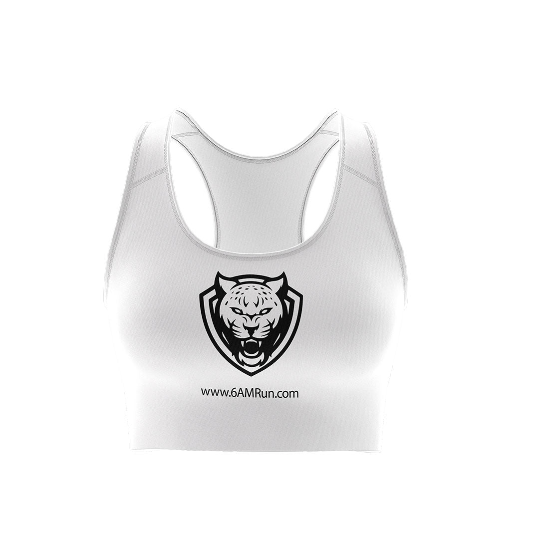 6AM Run Gear Womens Performance Sports Bra by 6AM RUN