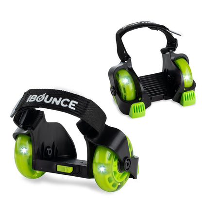 Heel Wheel Skates - With Lights by New Bounce