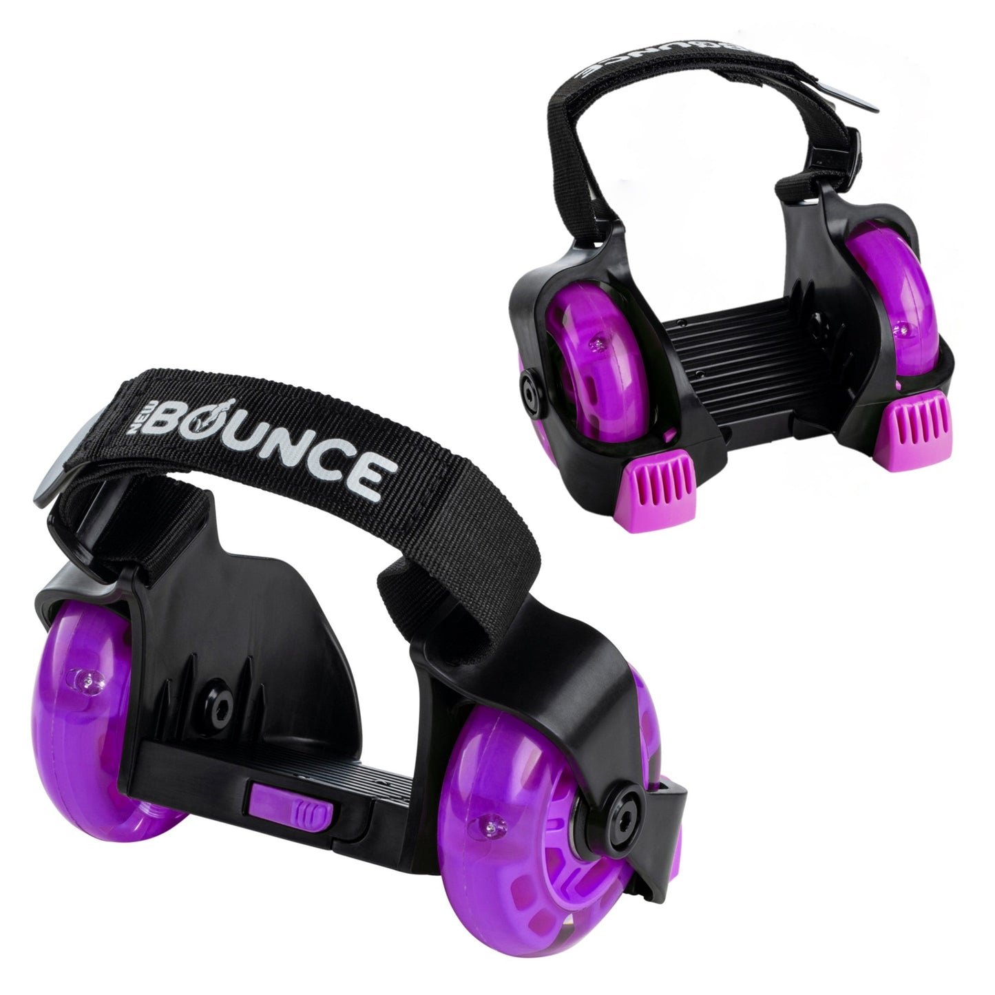 Heel Wheel Skates - With Lights by New Bounce