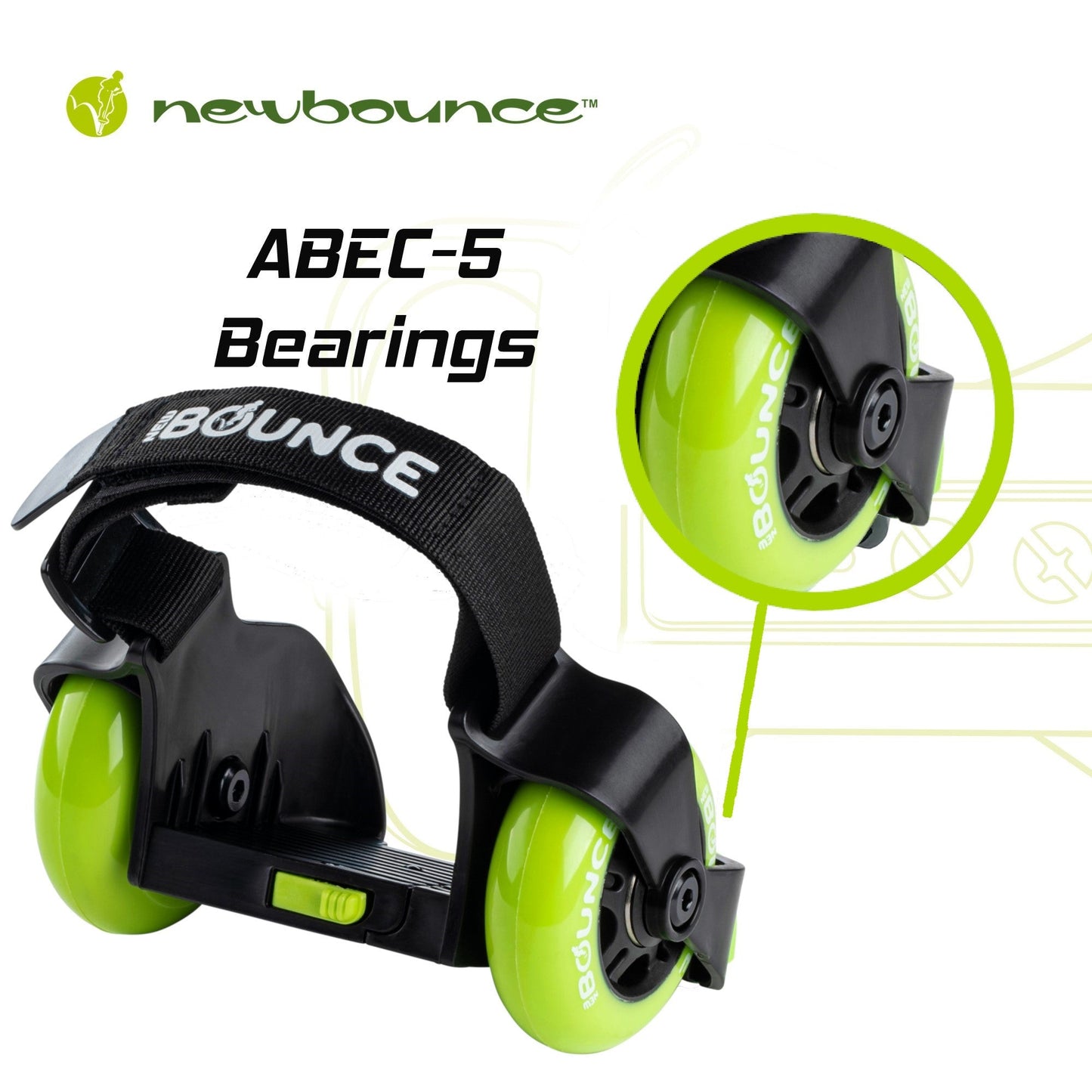 Heel Wheel Skates by New Bounce