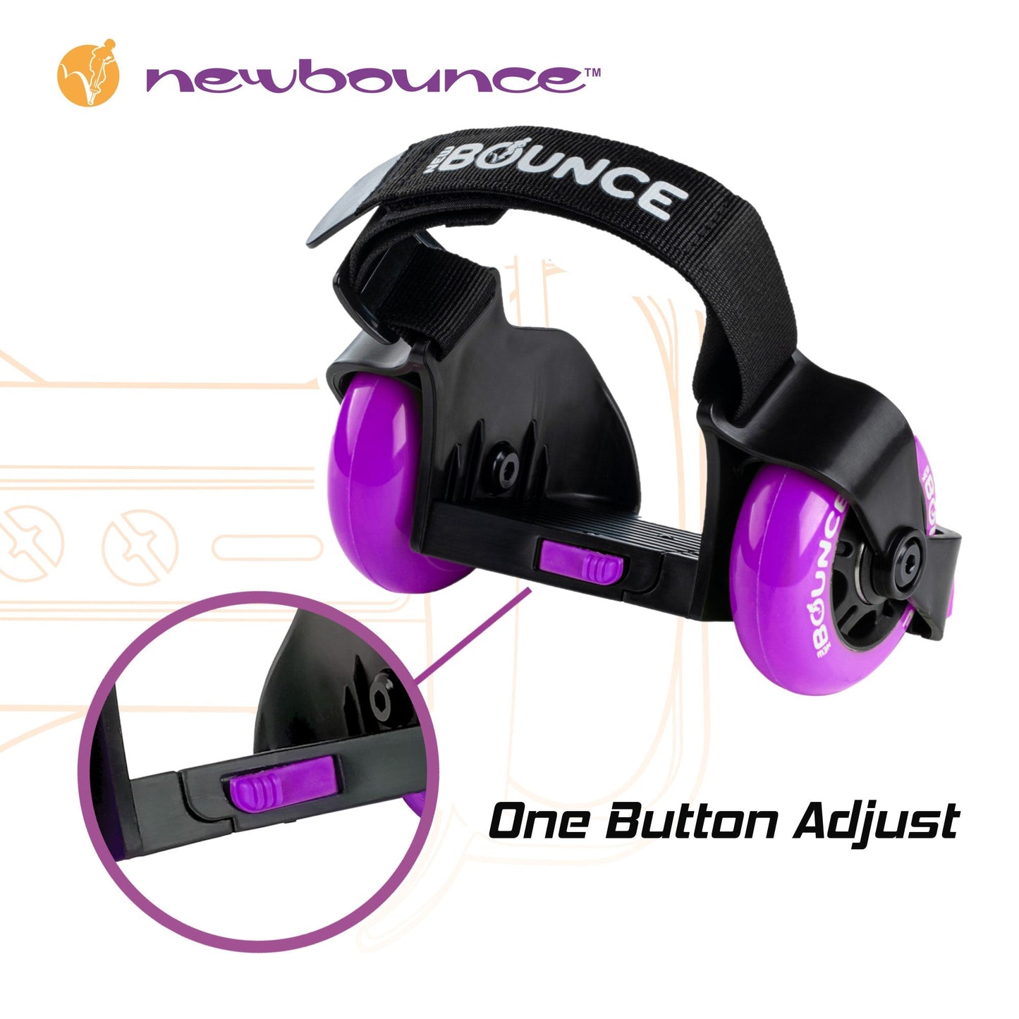 Heel Wheel Skates by New Bounce