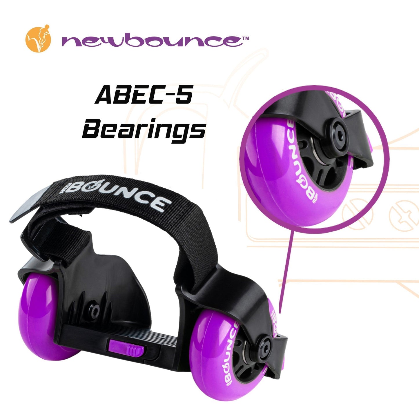 Heel Wheel Skates by New Bounce