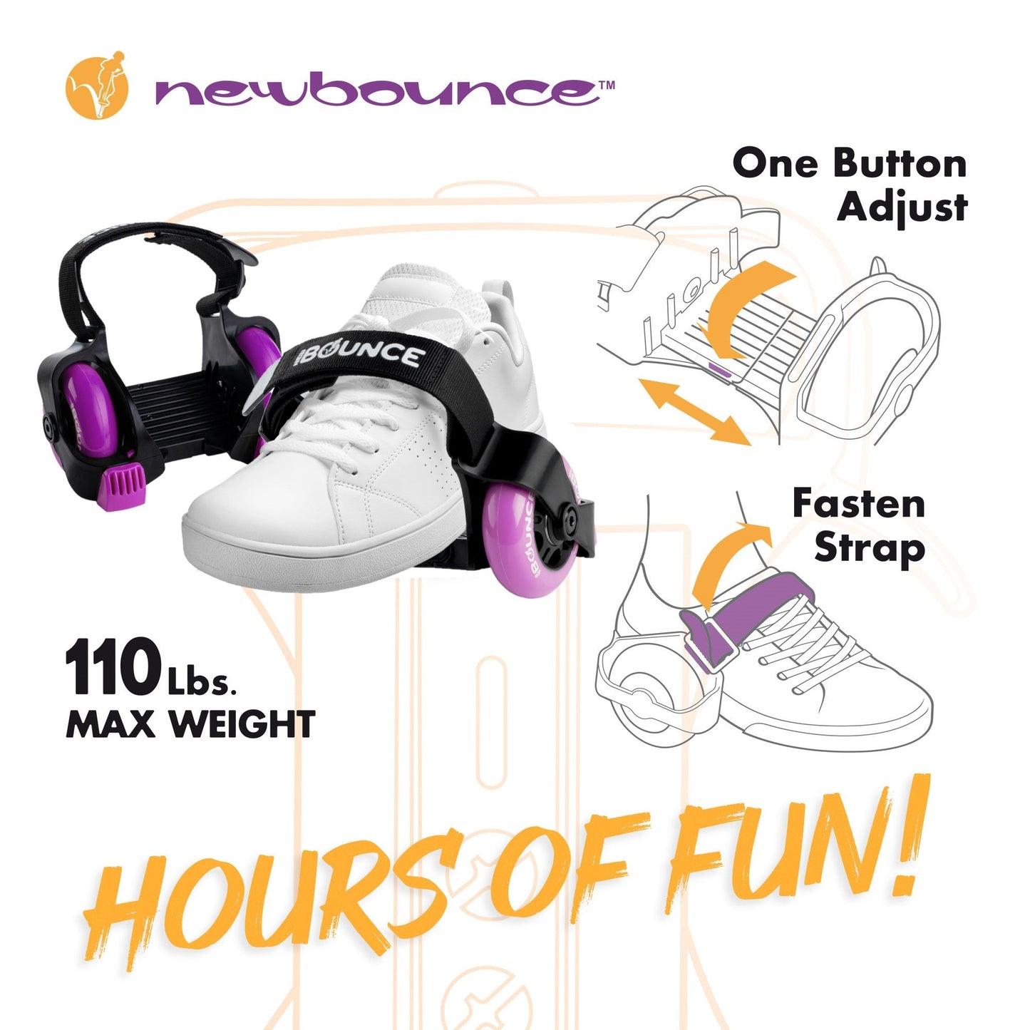 Heel Wheel Skates by New Bounce