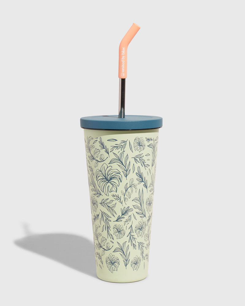 24 oz Insulated Steel Straw Tumbler by United By Blue