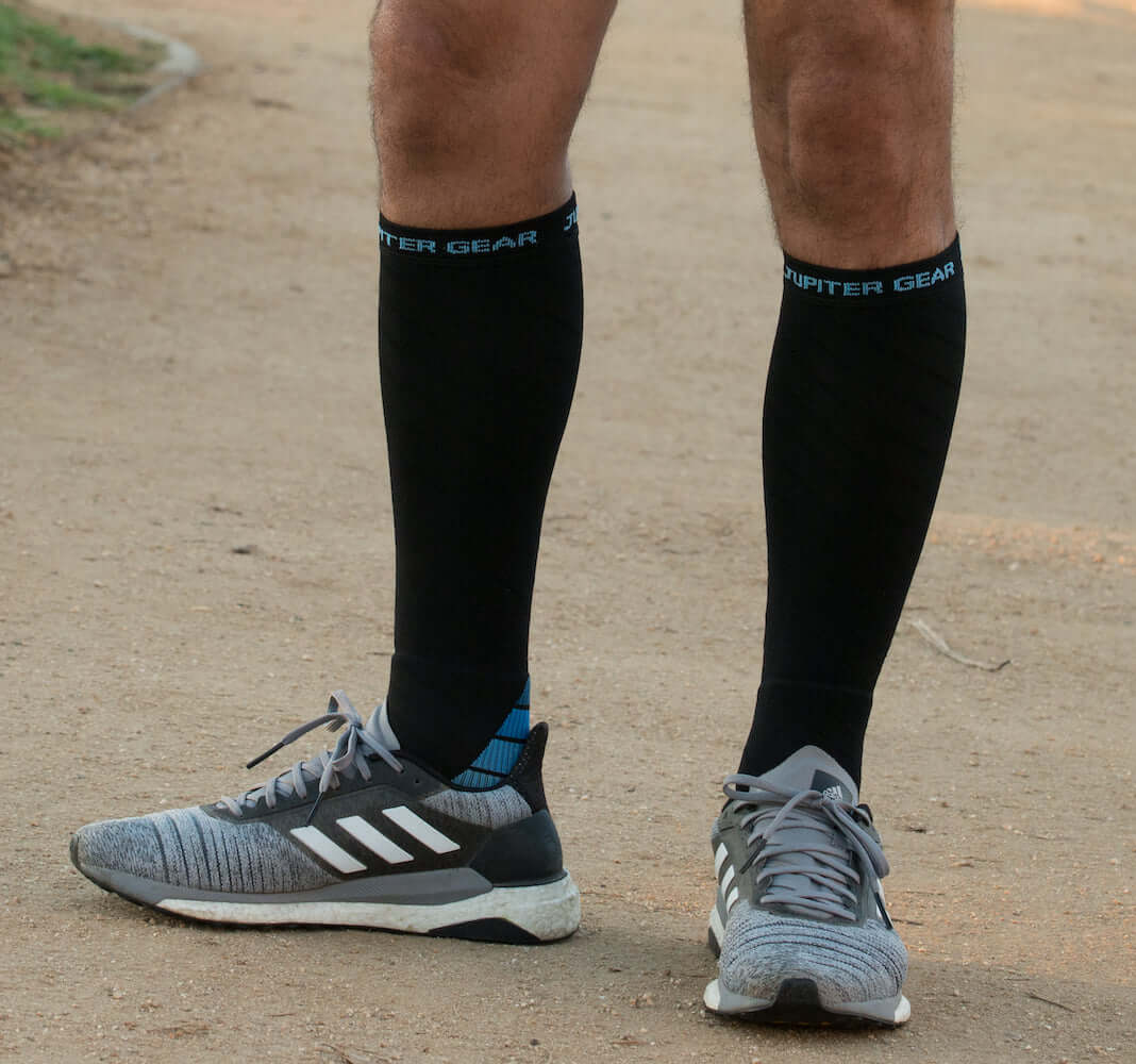 Endurance Compression Socks for Running and Hiking by Jupiter Gear