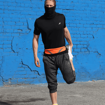 Water-Resistant Sport Waist Pack Running Belt with Reflective Strip by Jupiter Gear