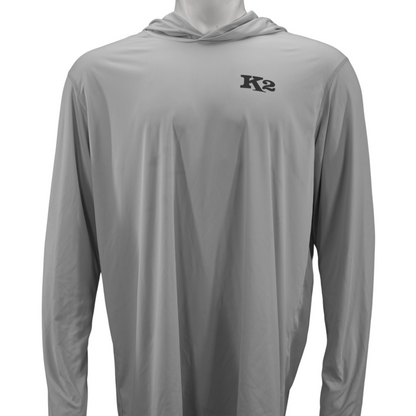 Mens Long Sleeve Protect UV Hoodie by K2Coolers