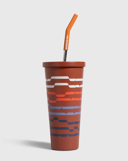 24 oz Insulated Steel Straw Tumbler by United By Blue