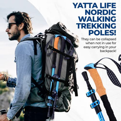 Yatta Life  Adventure Pro Trekking Poles by YATTA